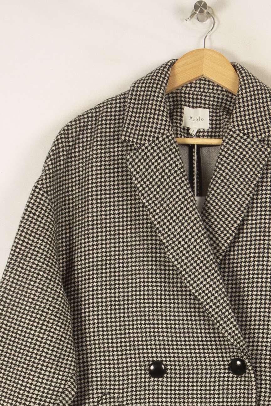 Manteau noir - Taille L/40 de la marque Pablo | PARAD45620 - Vendu par Paradigme - Image 2