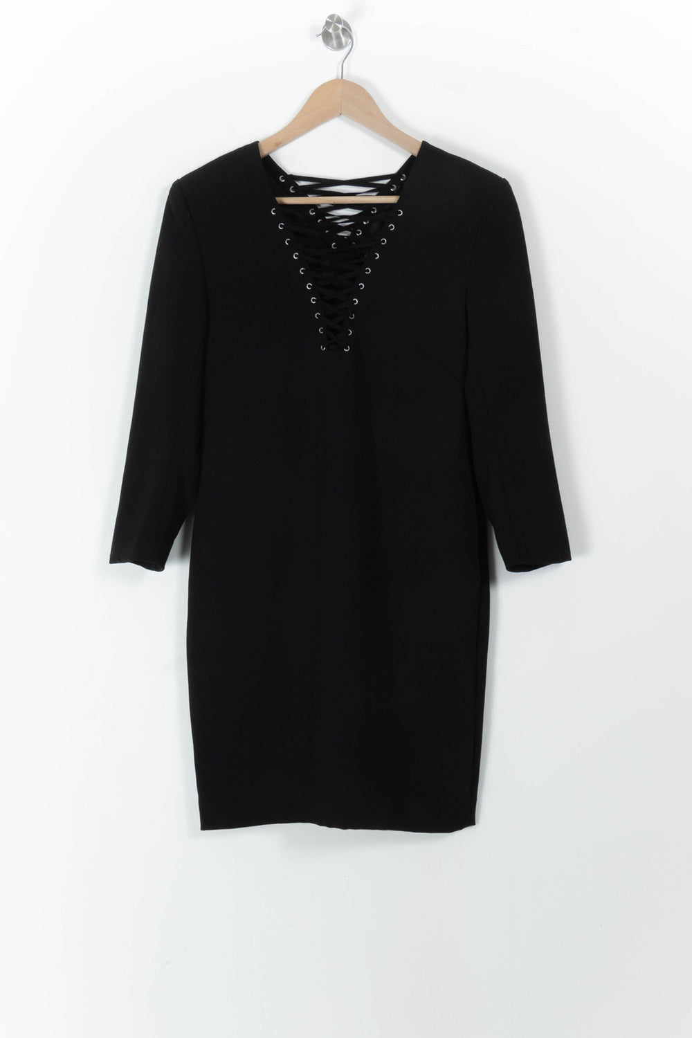 Robe midi noire - Taille XXS/32 de la marque The Kooples | PARAD45627 - Vendu par Paradigme - Image 2