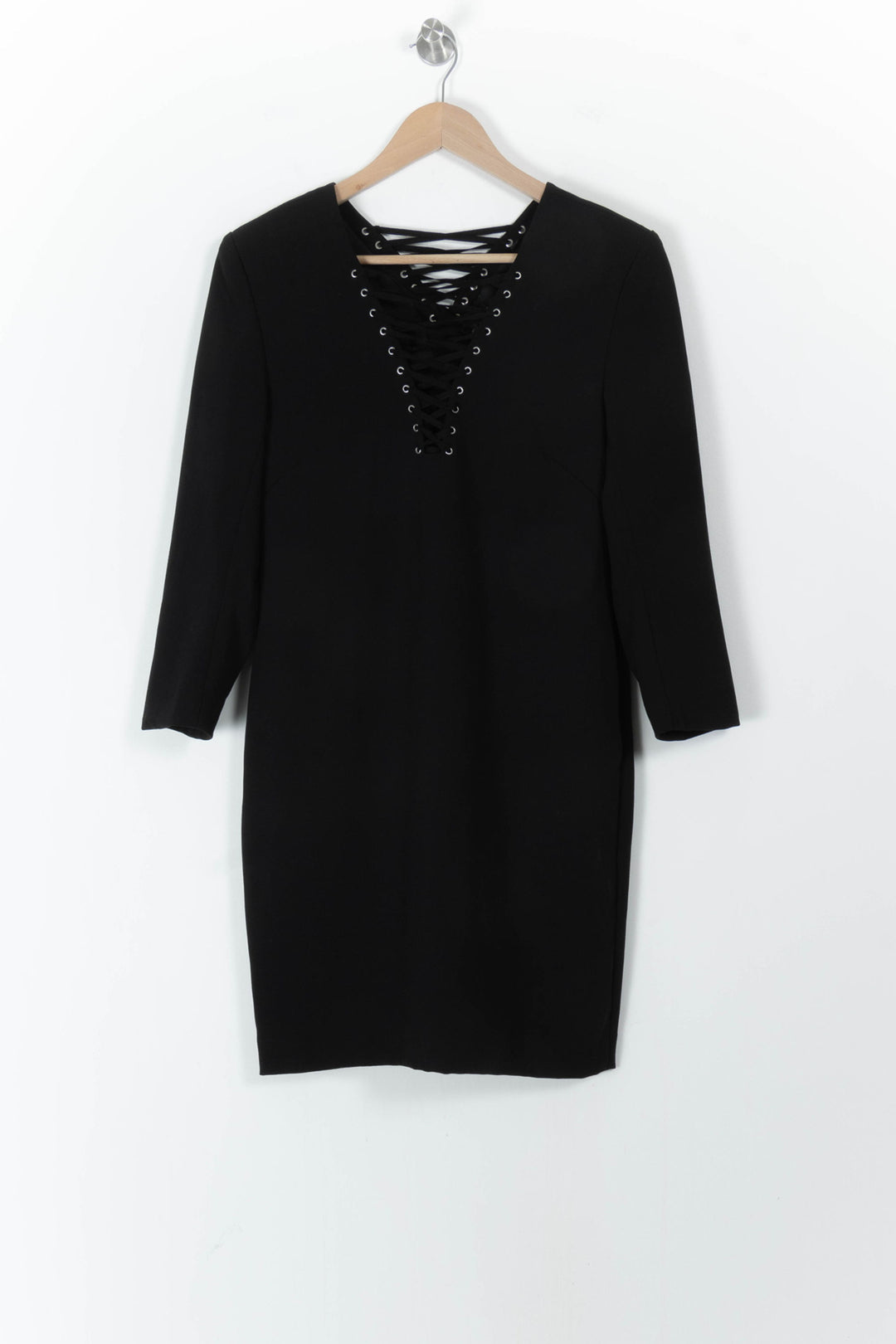 Robe midi noire - Taille XXS/32 de la marque The Kooples | PARAD45627 - Vendu par Paradigme - Image 2