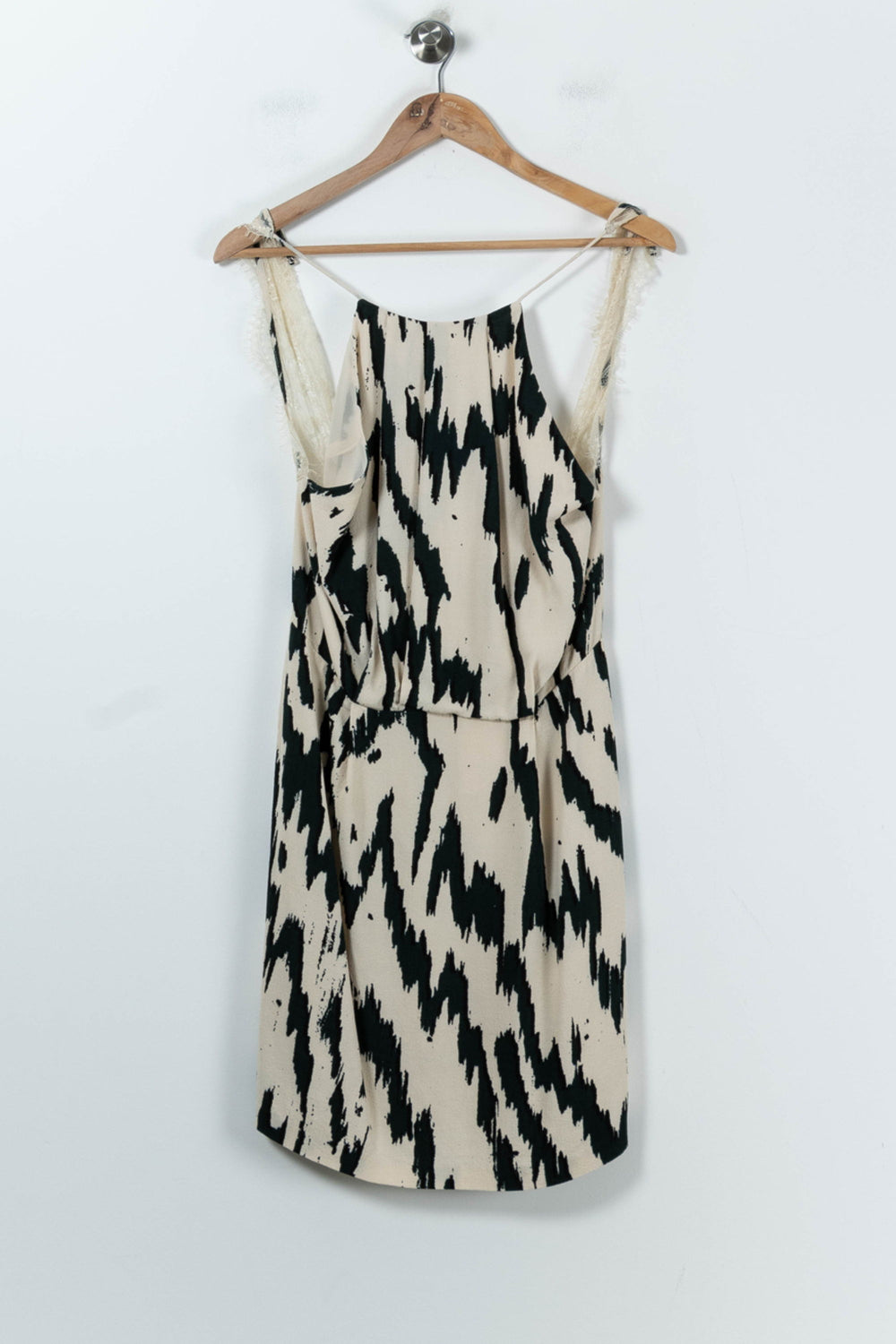 Robe midi à motifs de couleurs vert et noir - Taille S/36 de la marque Samsoe Samsoe | PARAD45634 - Vendu par Paradigme - Image 2