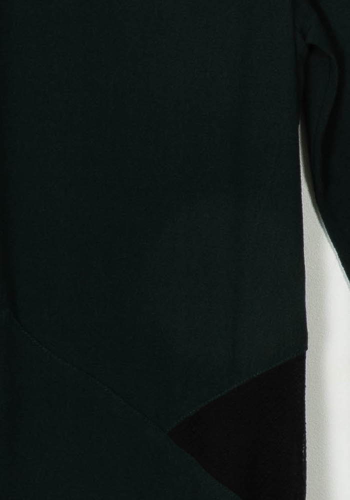Robe verte foncée - Taille XS/34 de la marque IKKS | PARAD45636 - Vendu par Paradigme - Image 3