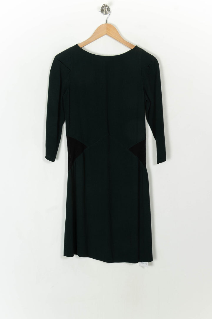 Robe verte foncée - Taille XS/34 de la marque IKKS | PARAD45636 - Vendu par Paradigme - Image 2
