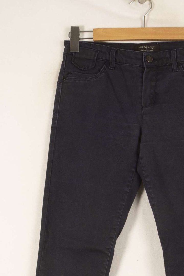 Jean bleu foncé - Taille M/38 de la marque One Step | PARAD45642 - Vendu par Paradigme - Image 2