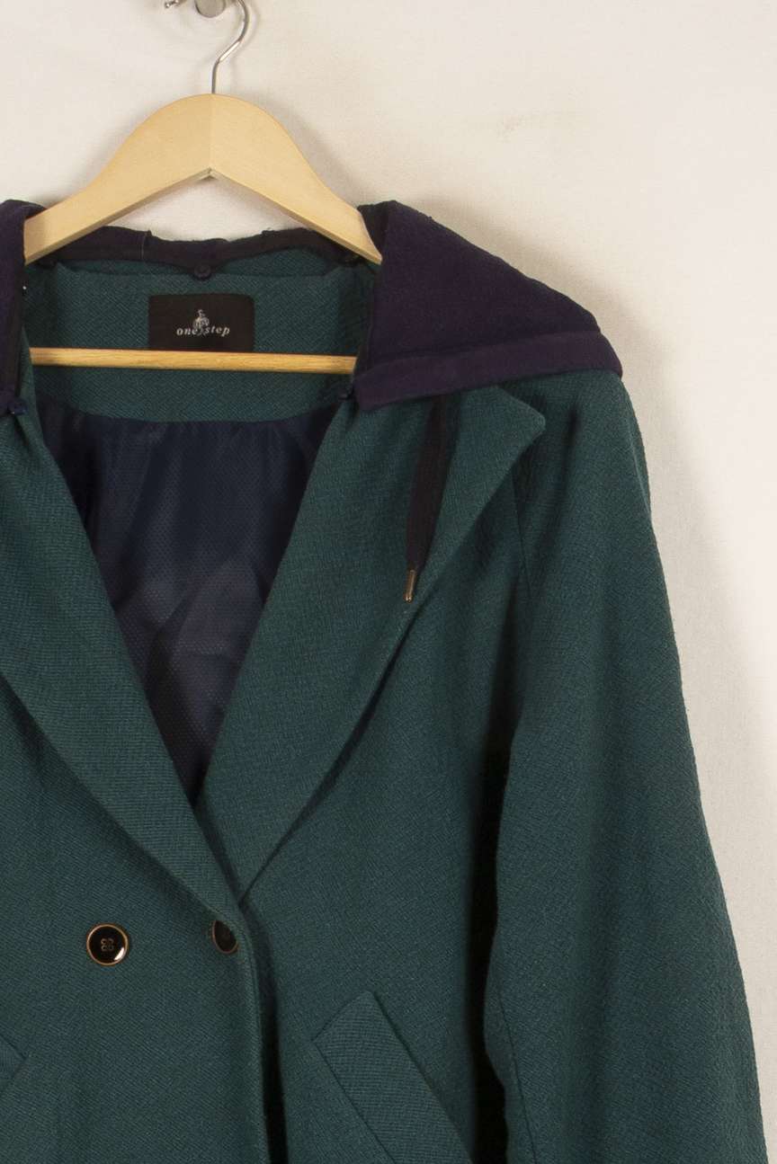Manteau vert - Taille L/40 de la marque One Step | PARAD45649 - Vendu par Paradigme - Image 2