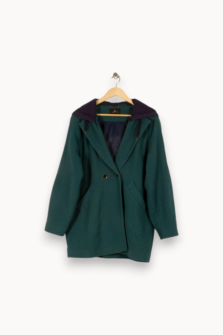 Manteau vert - Taille L/40 de la marque One Step | PARAD45649 - Vendu par Paradigme - Image 1