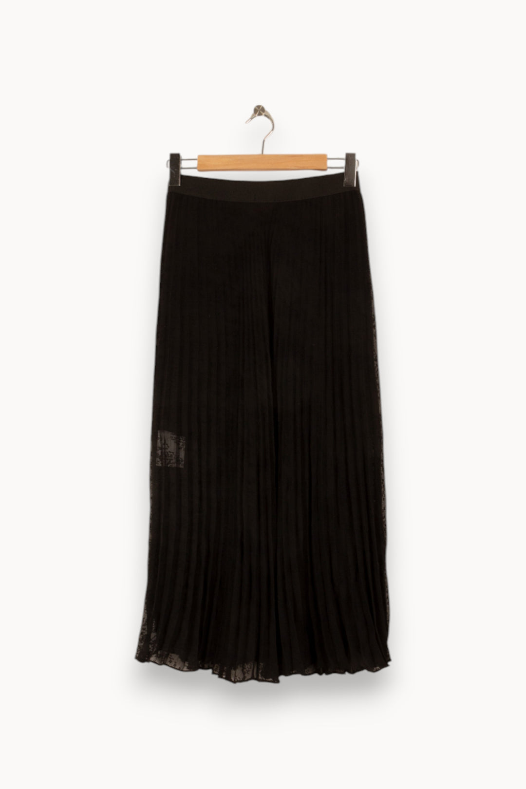 Jupe longue noire plissée - Taille XS/34 de la marque IKKS | PARAD45659 - Vendu par Paradigme - Image 3