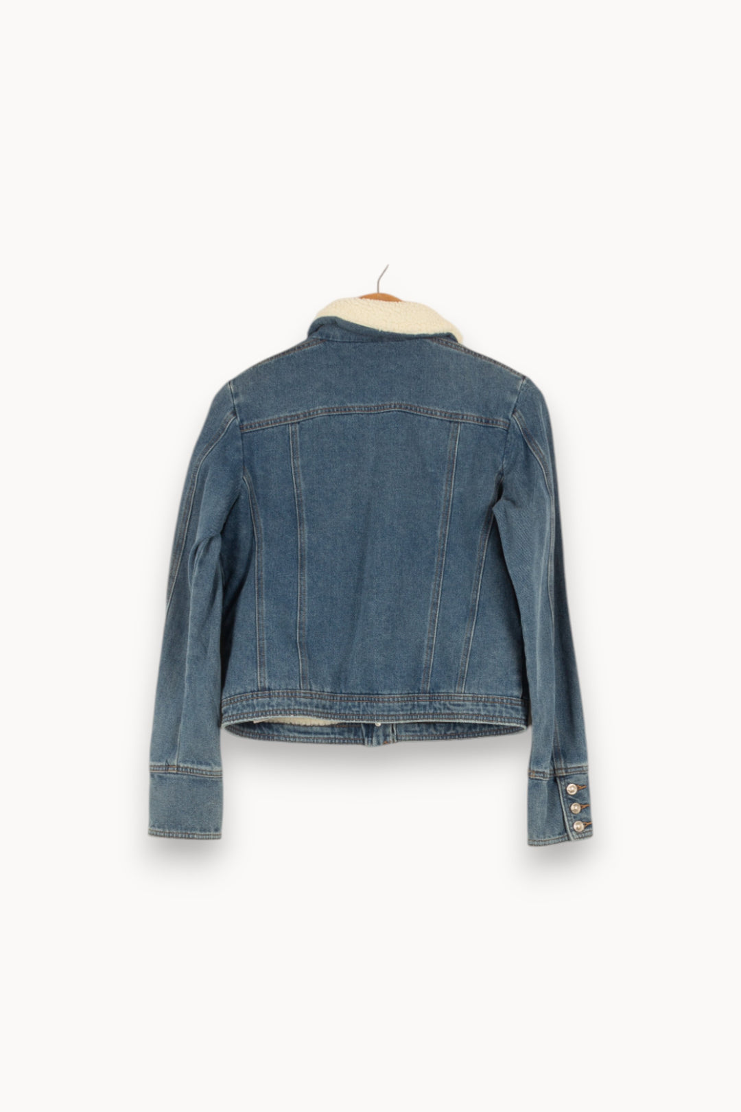 Veste en jean bleu - Taille S/36 de la marque Maison 123 | PARAD45667 - Vendu par Paradigme - Image 3