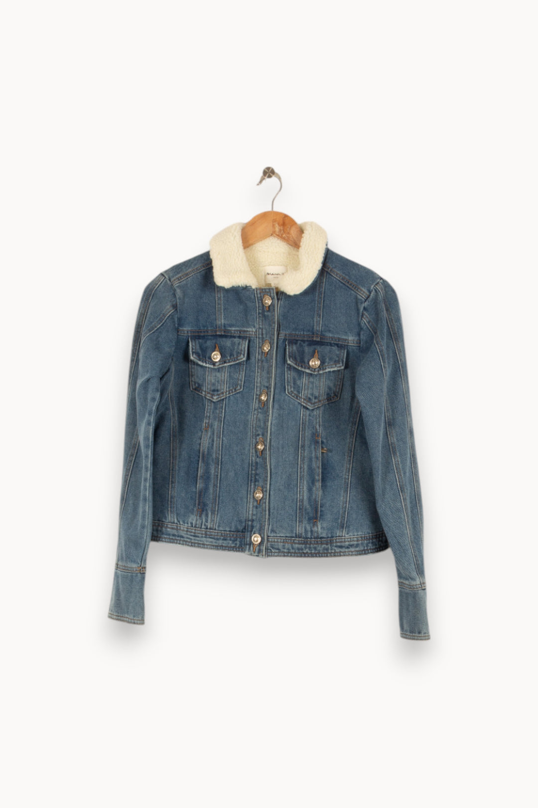 Veste en jean bleu - Taille S/36 de la marque Maison 123 | PARAD45667 - Vendu par Paradigme - Image 1