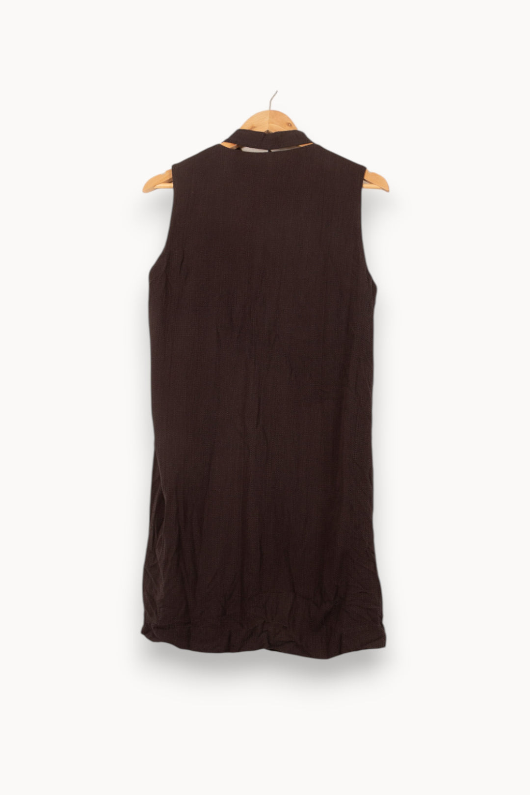Robe Sans Manches Noire - Taille M/38 de la marque Comptoir des Cotonniers | PARAD45673 - Vendu par Paradigme - Image 4