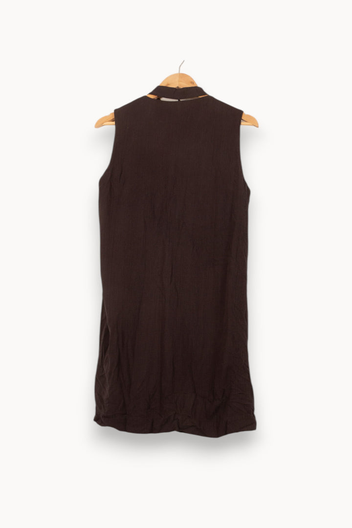 Robe Sans Manches Noire - Taille M/38 de la marque Comptoir des Cotonniers | PARAD45673 - Vendu par Paradigme - Image 4