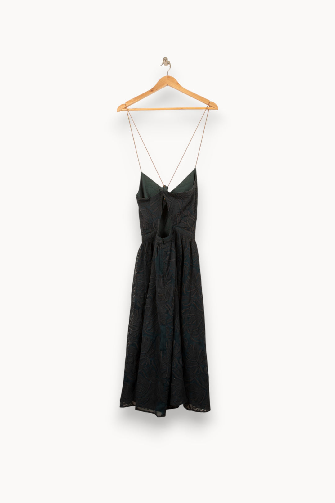 Robe Midi Verte - Taille XS/34 de la marque Sessùn | PARAD45677 - Vendu par Paradigme - Image 4