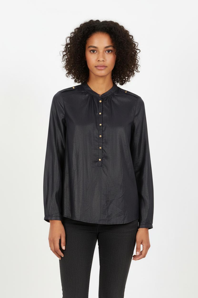 Blouse Noire - Taille M/38