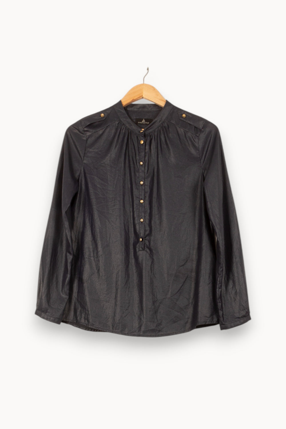 Blouse Noire - Taille M/38 de la marque One Step | PARAD45687 - Vendu par Paradigme - Image 3
