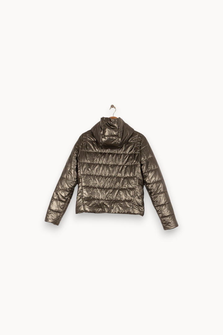 Doudoune grise - Taille S/36 de la marque IKKS | PARAD45696 - Vendu par Paradigme - Image 3