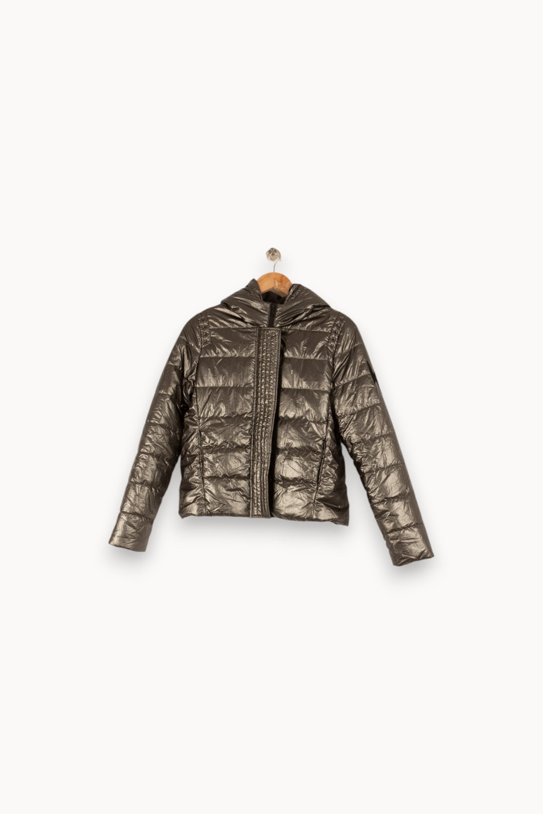 Doudoune grise - Taille S/36 de la marque IKKS | PARAD45696 - Vendu par Paradigme - Image 1