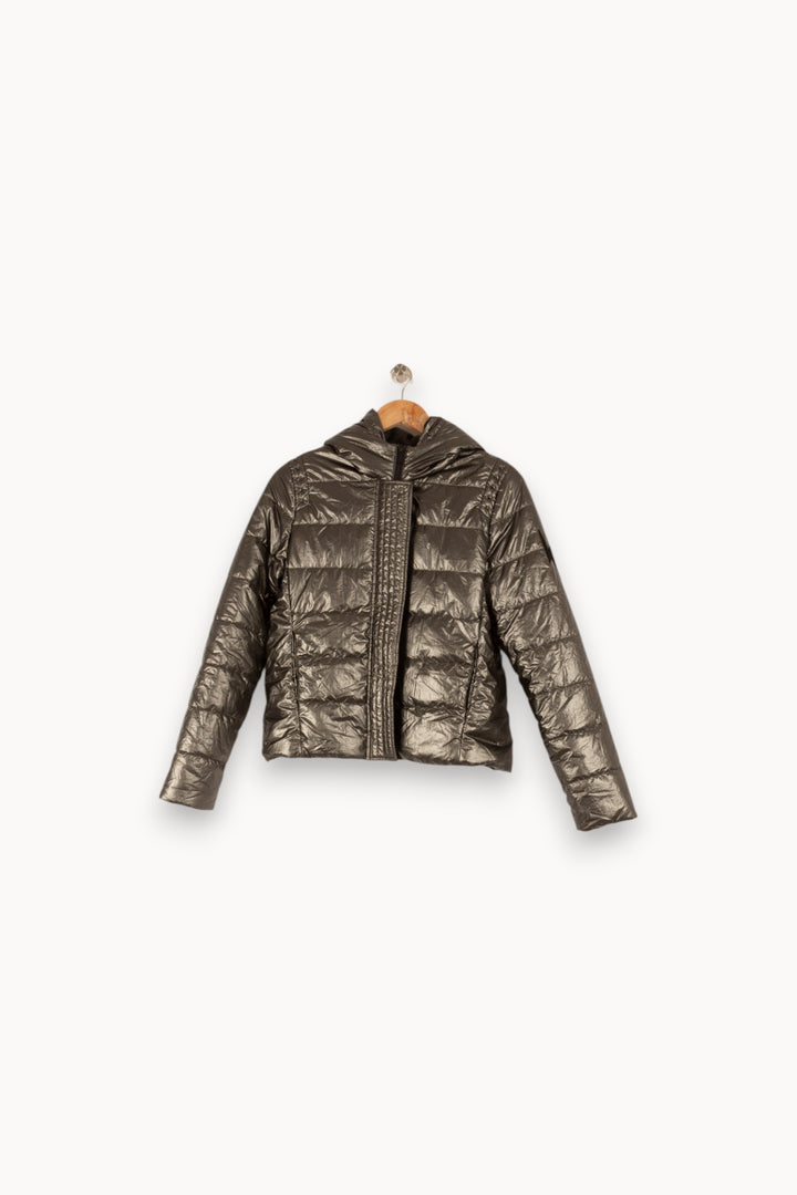 Doudoune grise - Taille S/36 de la marque IKKS | PARAD45696 - Vendu par Paradigme - Image 1