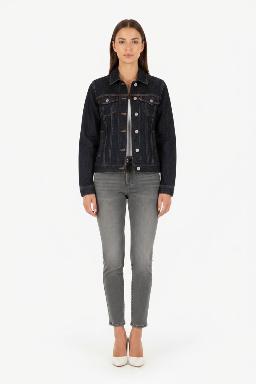 Veste en jean bleue - Taille S/36