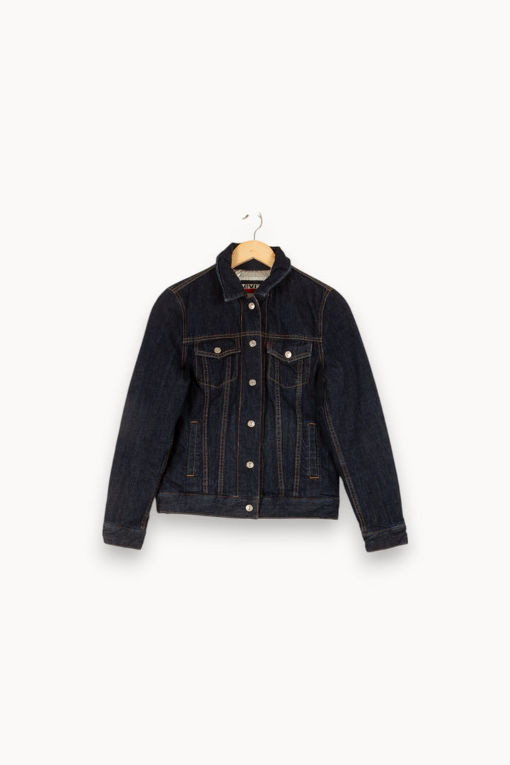 Veste en jean bleue - Taille S/36 de la marque Levi's | PARAD45705 - Vendu par Paradigme - Image 1