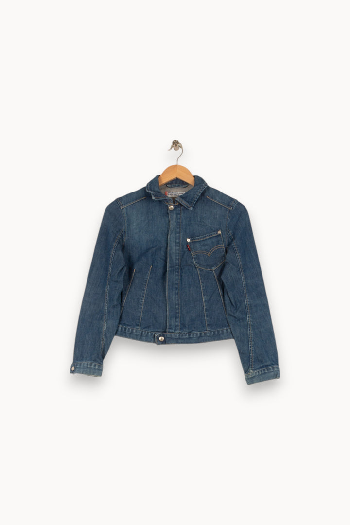 Veste en jean bleue - Taille S/36 de la marque Levi's | PARAD45706 - Vendu par Paradigme - Image 1