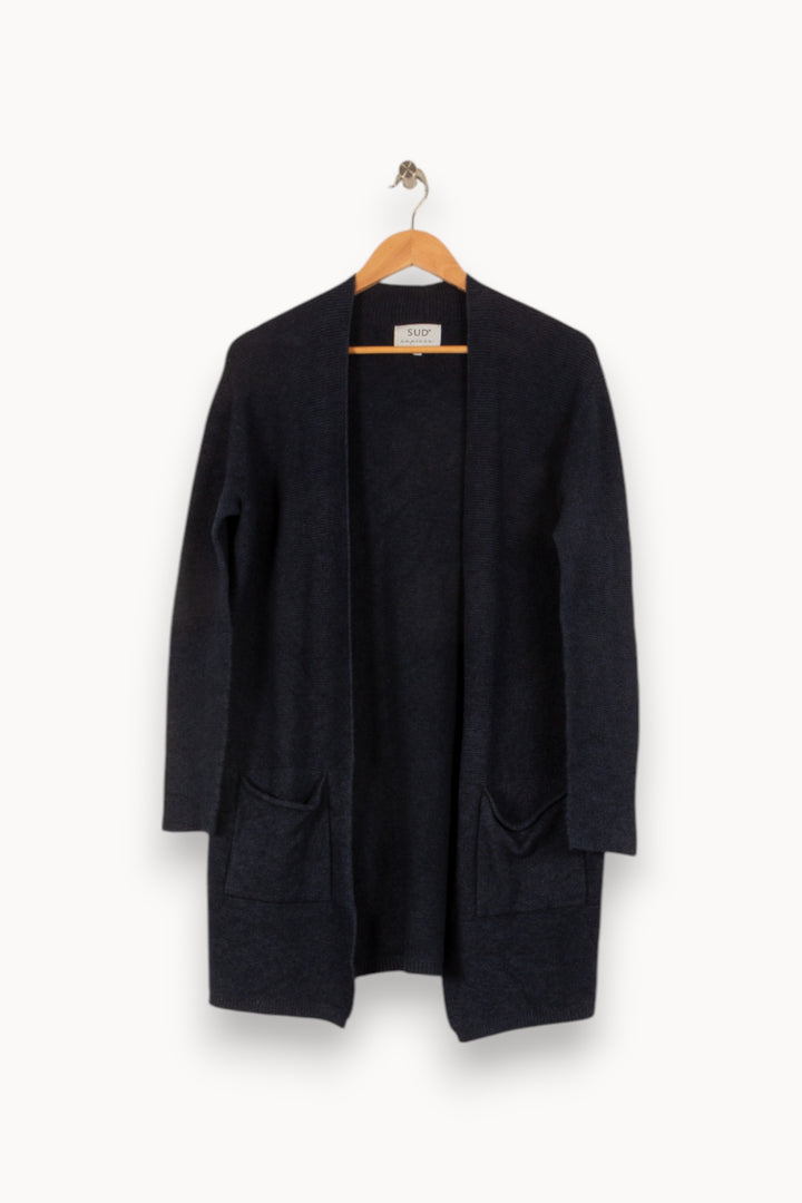 Gilet bleu foncé - Taille S/36 de la marque Sud express | PARAD45713 - Vendu par Paradigme - Image 1