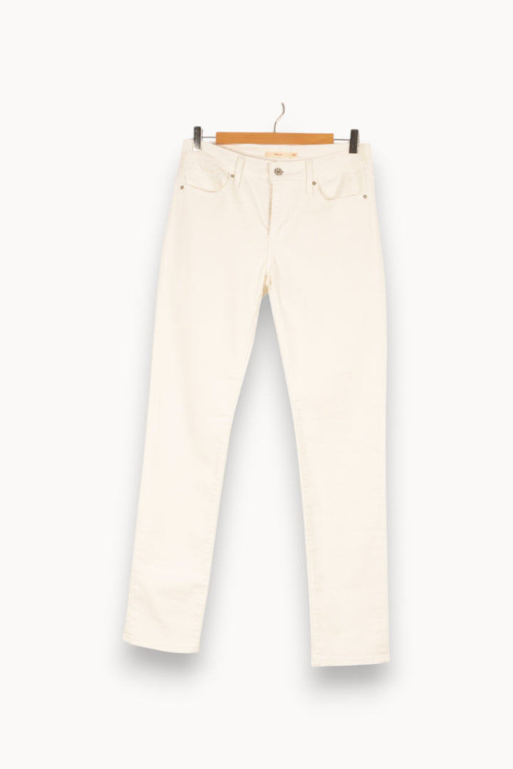 Jean blanc - Taille M/38 de la marque Levi's | PARAD45715 - Vendu par Paradigme - Image 1