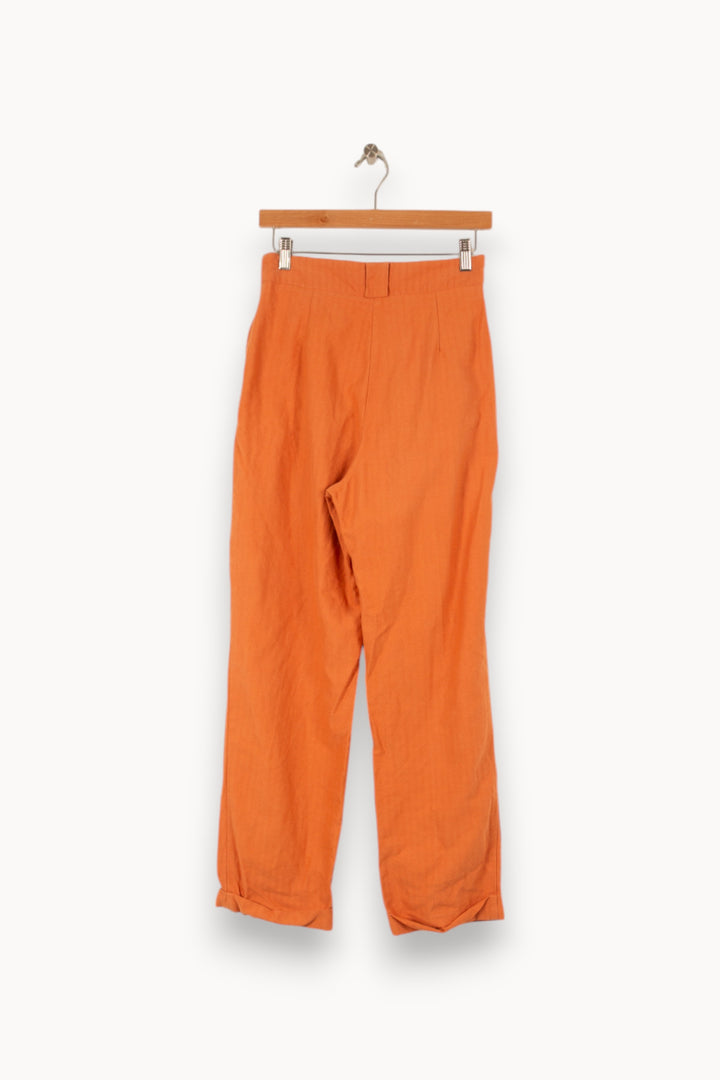 Pantalon orange - Taille M/38 de la marque Des petits hauts | PARAD45721 - Vendu par Paradigme - Image 3