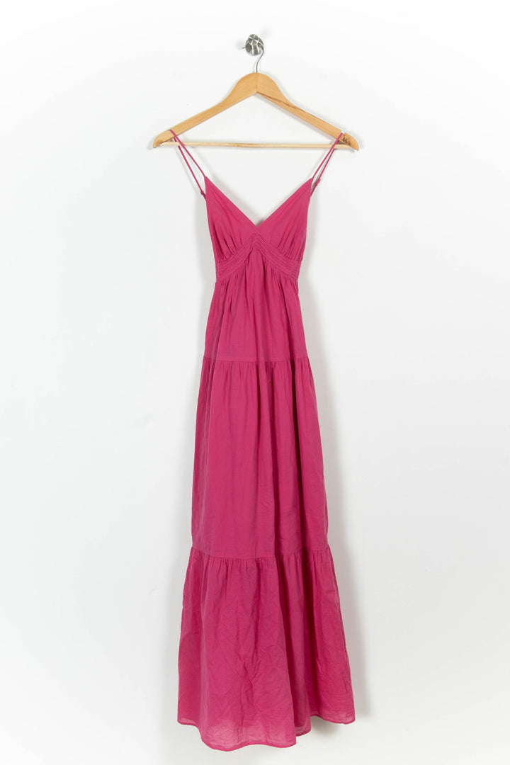Robe longue rose - Taille XS/34 de la marque IKKS | PARAD45729 - Vendu par Paradigme - Image 2