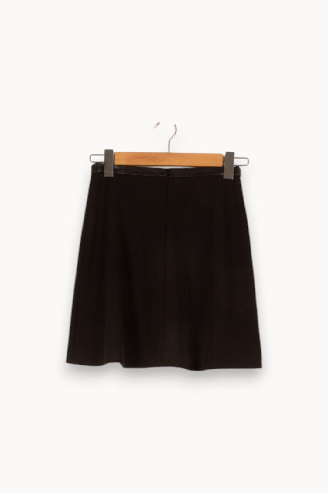 Jupe courte noire - Taille S/36 de la marque Sandro | PARAD45745 - Vendu par Paradigme - Image 3