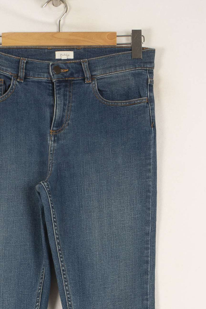 Jean Bleu - Taille M/38 de la marque Pablo | PARAD45758 - Vendu par Paradigme - Image 3