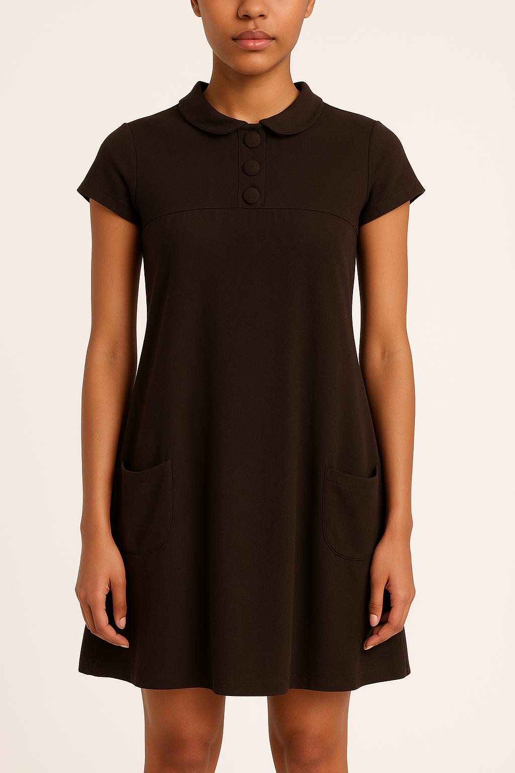 Robe Courte & Midi Noir - Taille S/36 de la marque Sud express | PARAD45762 - Vendu par Paradigme - Image 1