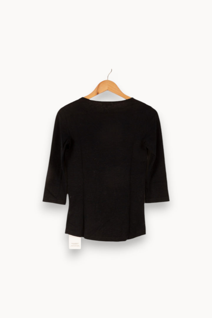 Maille Noire - Taille S/36 de la marque Claudie Pierlot | PARAD45763 - Vendu par Paradigme - Image 4