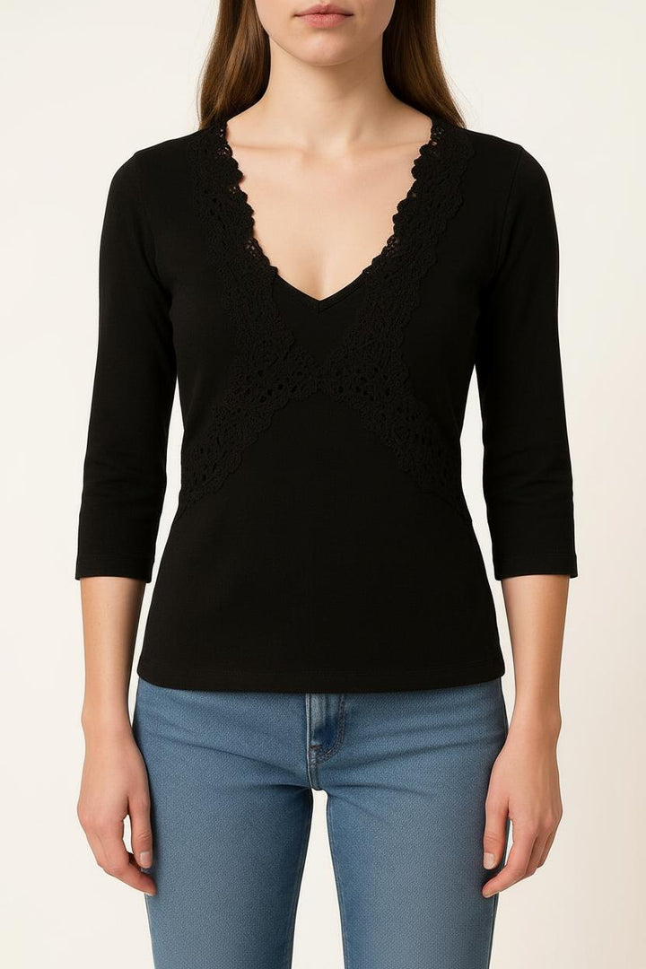Maille Noire - Taille S/36
