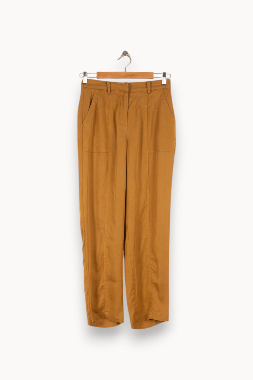 Pantalon Marron - Taille S/36 de la marque FRNCH | PARAD45773 - Vendu par Paradigme - Image 2