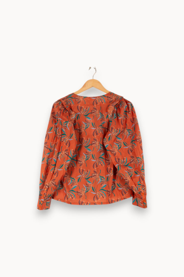 Blouse Marron - Taille S/36 de la marque Ekyog | PARAD45775 - Vendu par Paradigme - Image 4