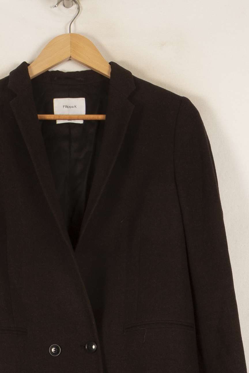 Blazer Noir - Taille S/36 de la marque Filippa K | PARAD45779 - Vendu par Paradigme - Image 3