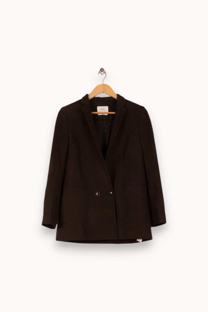 Blazer Noir - Taille S/36 de la marque Filippa K | PARAD45779 - Vendu par Paradigme - Image 2