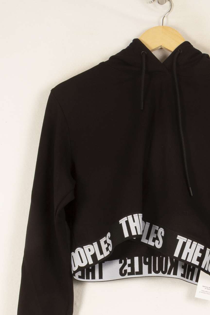 Sweatshirt noir - Taille L/40 de la marque The Kooples | PARAD45783 - Vendu par Paradigme - Image 2