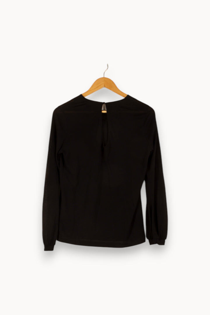 Blouse Noir - Taille XS/34 de la marque Filippa K | PARAD45787 - Vendu par Paradigme - Image 4