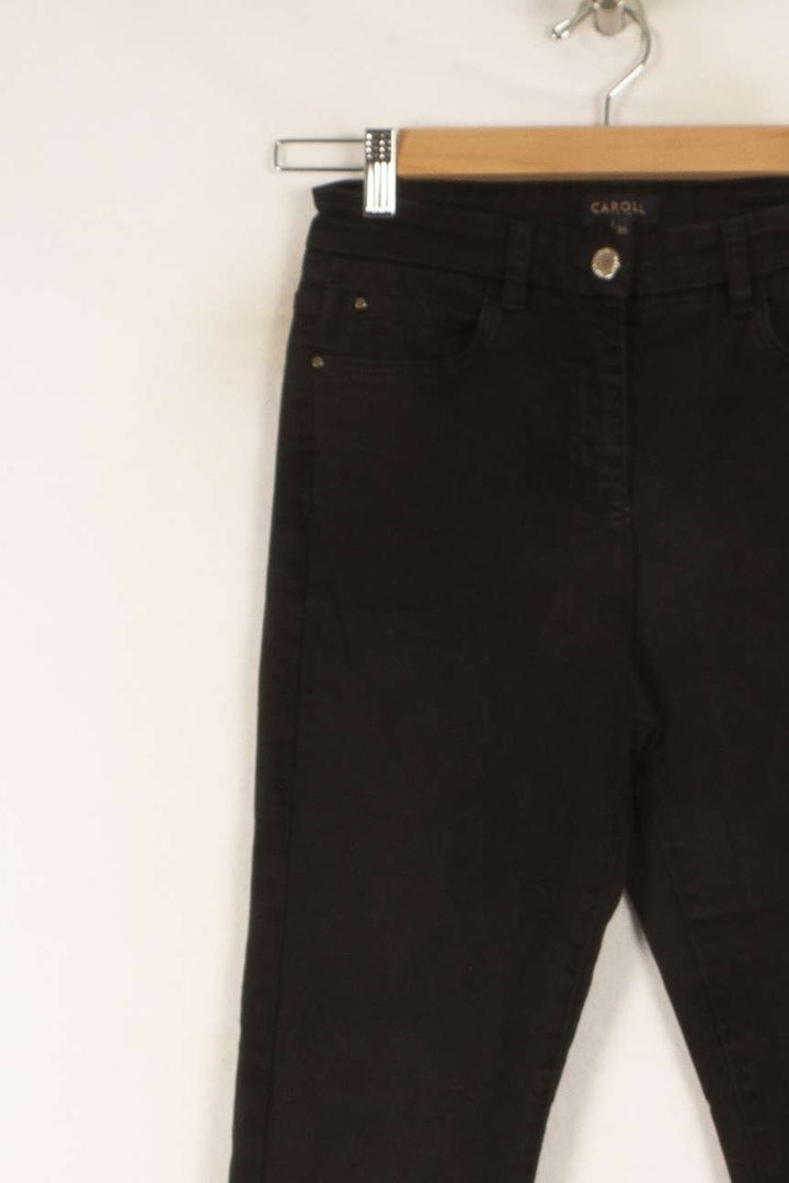 Jean Noir - Taille S/36 de la marque Caroll | PARAD45794 - Vendu par Paradigme - Image 3
