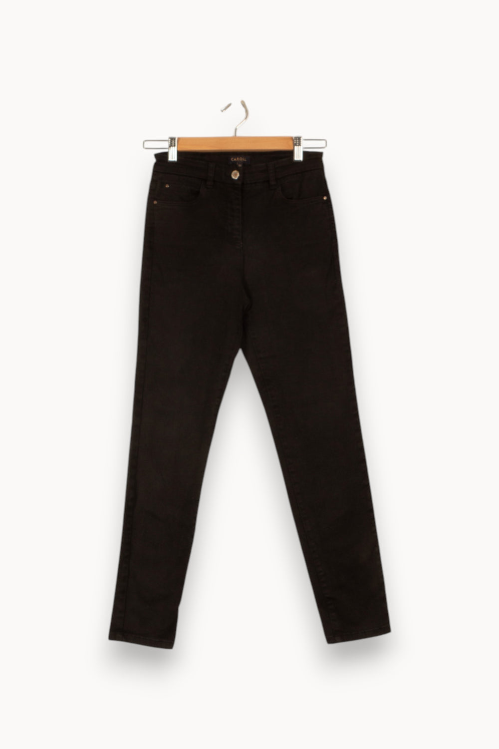 Jean Noir - Taille S/36 de la marque Caroll | PARAD45794 - Vendu par Paradigme - Image 2