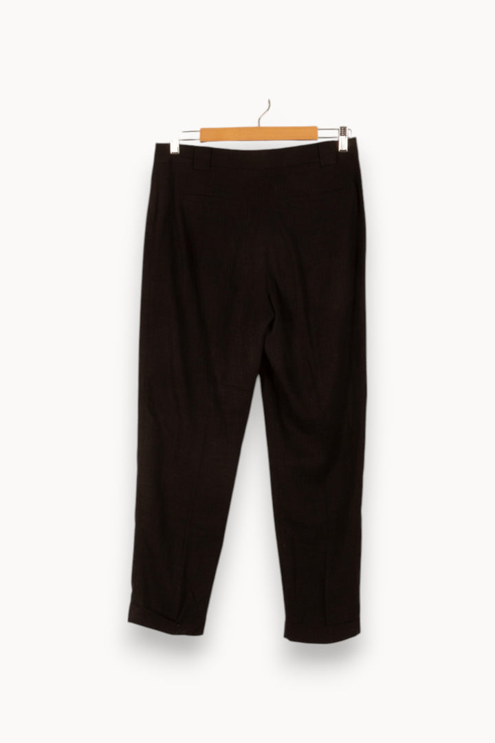 Pantalon Noir - Taille M/38 de la marque Caroll | PARAD45795 - Vendu par Paradigme - Image 4