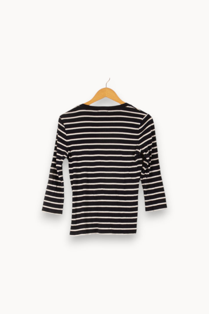 Tee-shirt Bleu - Taille S/36 de la marque Caroll | PARAD45799 - Vendu par Paradigme - Image 4