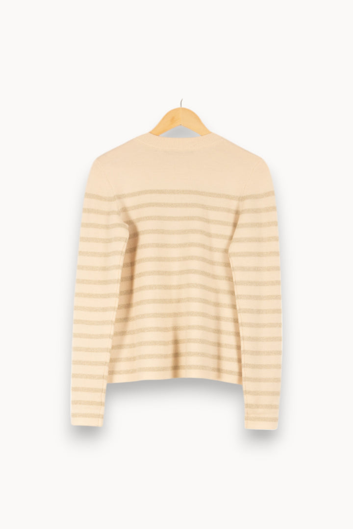 Maille Beige - Taille 40/L de la marque Comptoir des Cotonniers | PARAD45817 - Vendu par Paradigme - Image 4