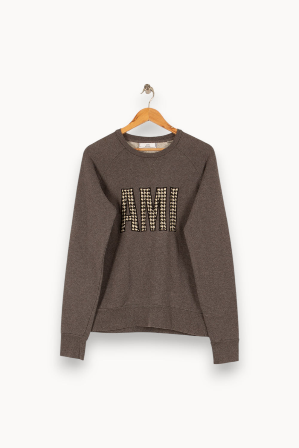 Sweat gris - Taille S/36 de la marque Ami Paris | PARAD45825 - Vendu par Paradigme - Image 1