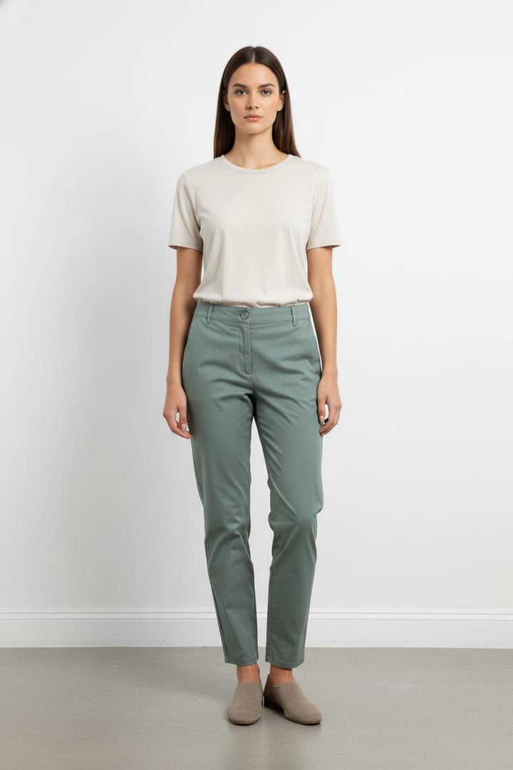 Pantalon vert - Taille M/38 de la marque Des petits hauts | PARAD45833 - Vendu par Paradigme - Image 1