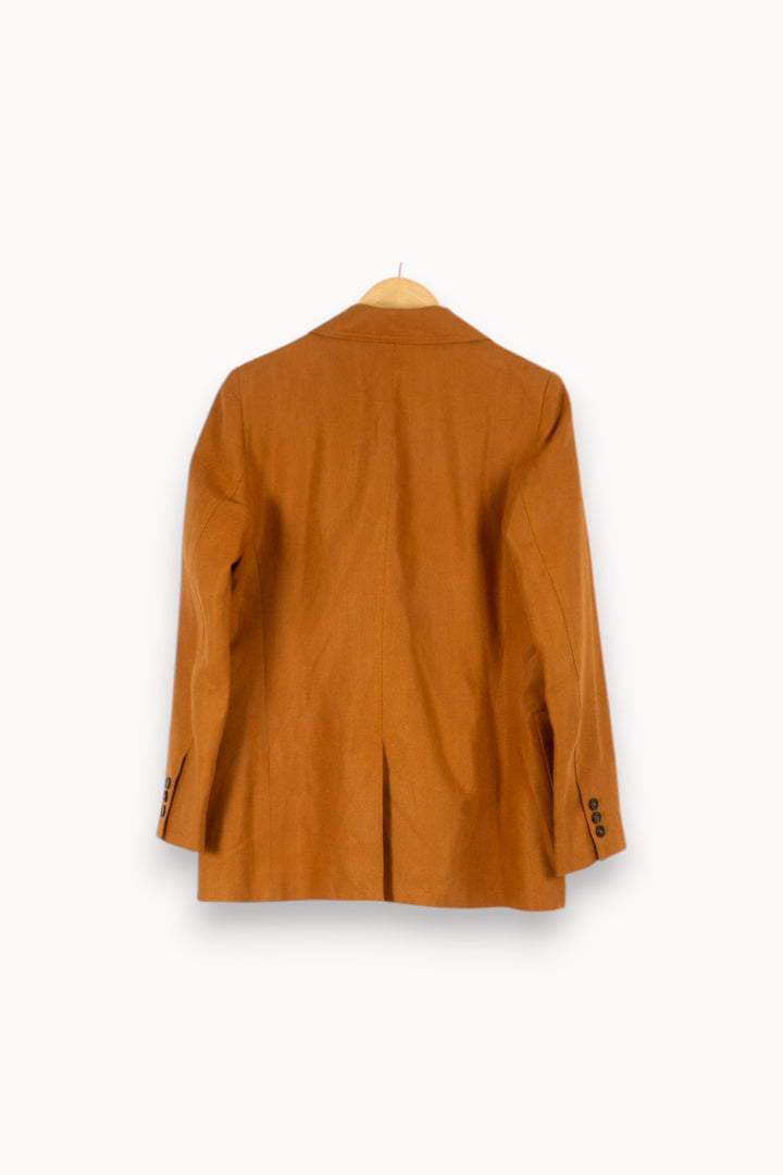 Veste marron/jaune - Taille L/40 de la marque Maison 123 | PARAD45843 - Vendu par Paradigme - Image 3
