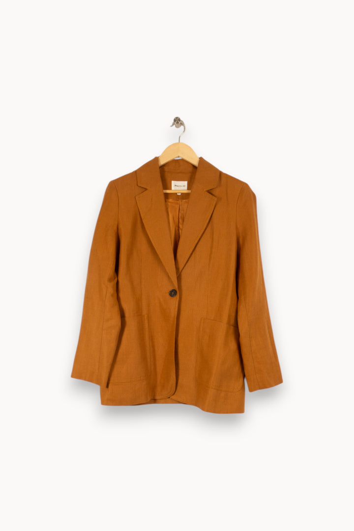 Veste marron/jaune - Taille L/40 de la marque Maison 123 | PARAD45843 - Vendu par Paradigme - Image 1