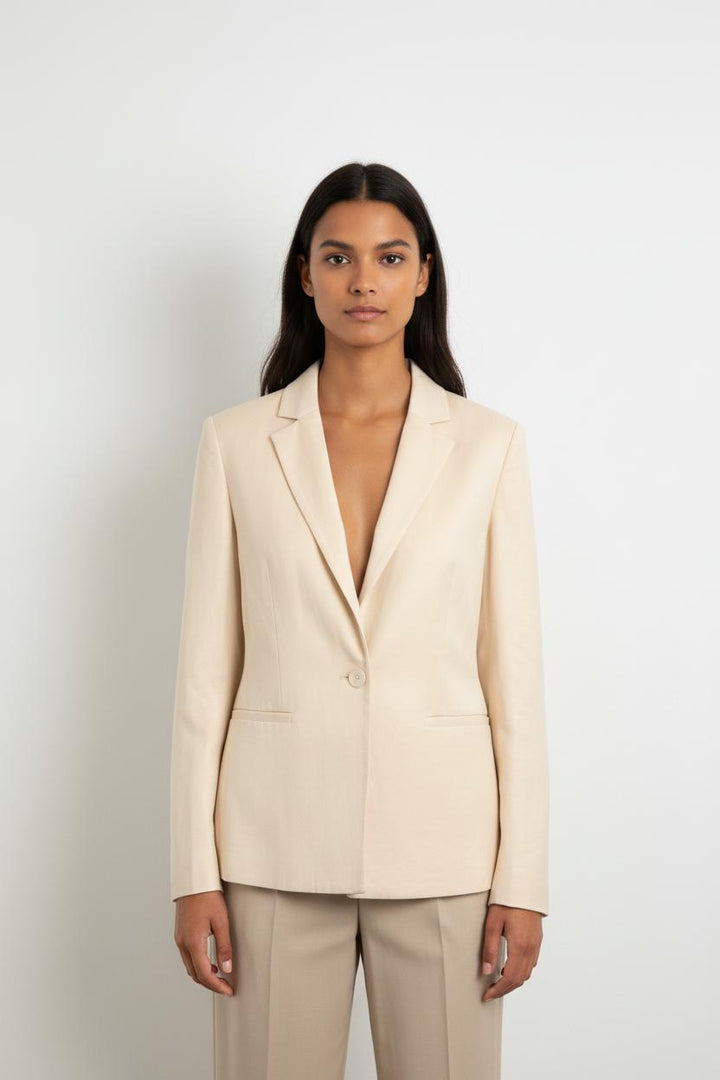 Veste blanc-rose - Taille L/40