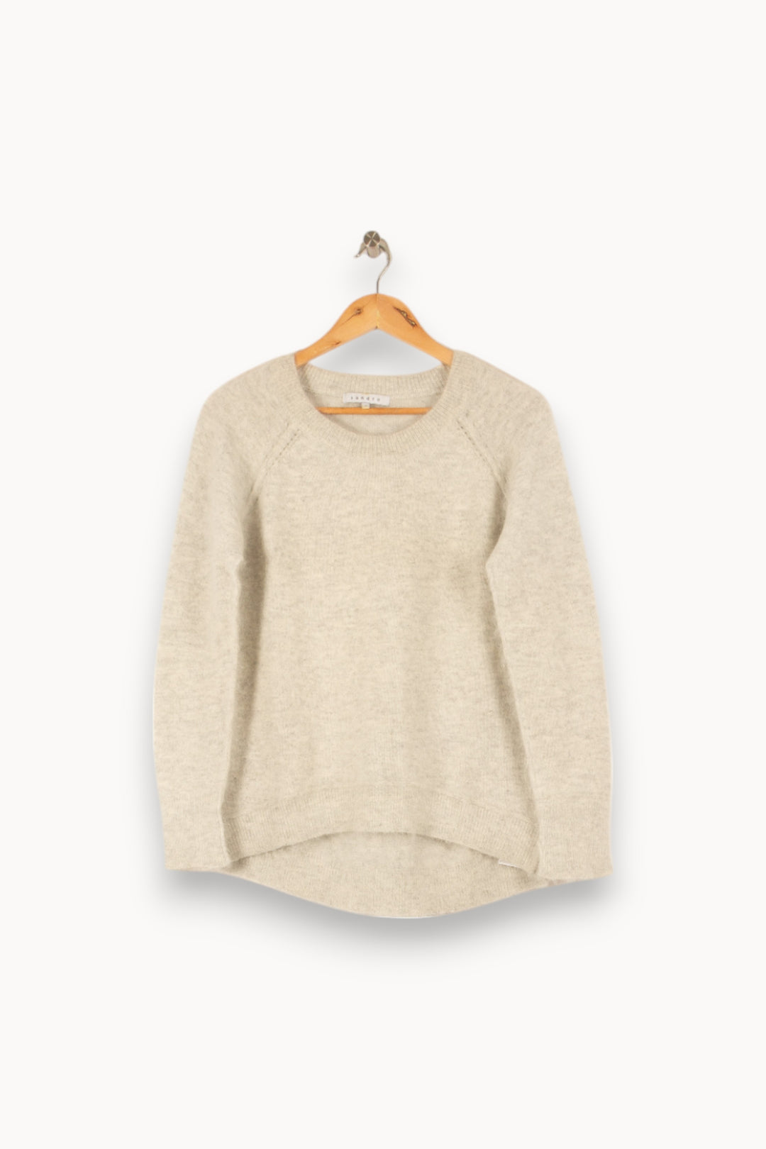 Pull gris - Taille S/36 de la marque Sandro | PARAD45851 - Vendu par Paradigme - Image 1