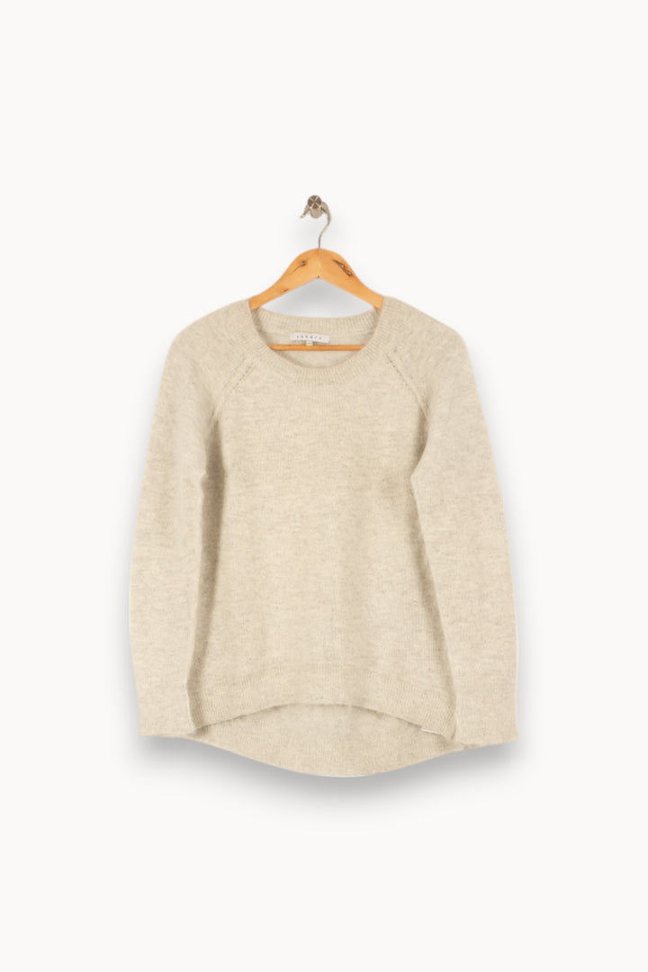 Pull gris - Taille S/36 de la marque Sandro | PARAD45851 - Vendu par Paradigme - Image 1